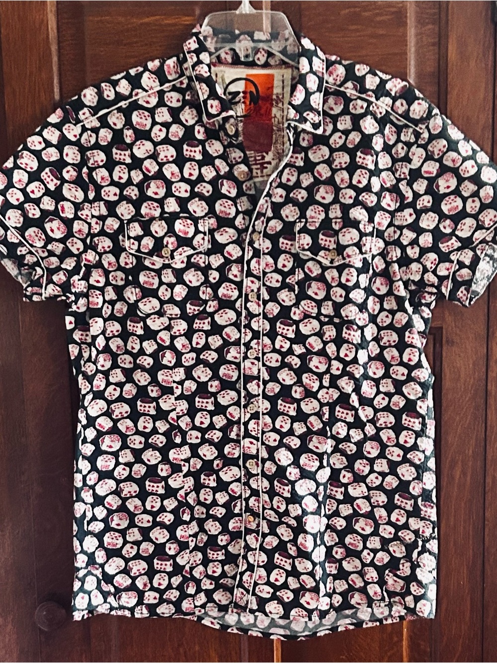 Robert Graham Playing Card Print Button Down Shirt